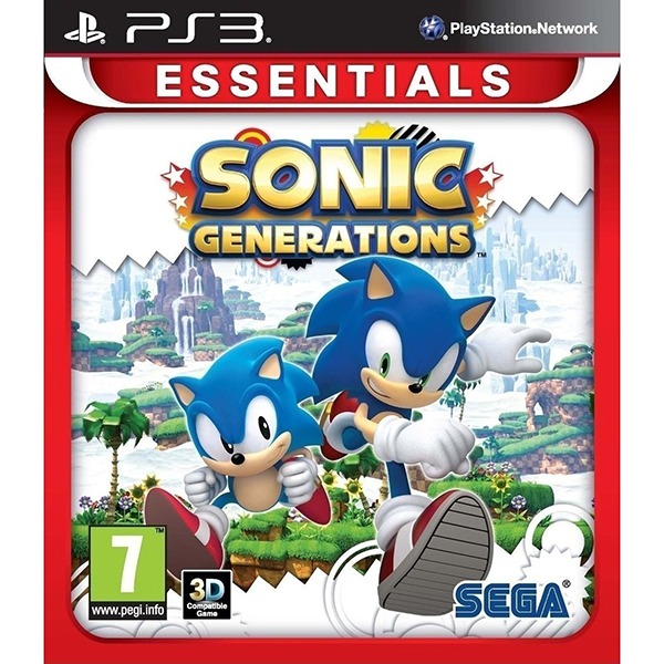 Sonic Generations Essentials - PS3 Game Sonic Generations Essentials - PS3 Game