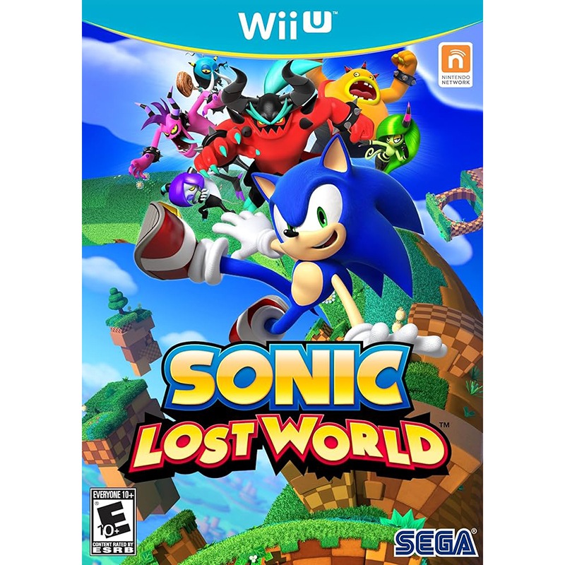 Sonic Lost World Deadly Six Edition - Wii U Used Game
