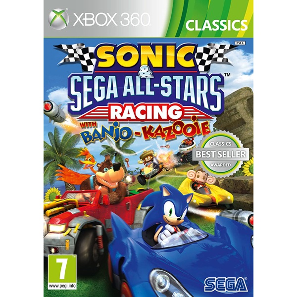 Sonic & Sega All Stars Racing - Xbox 360 Used Game