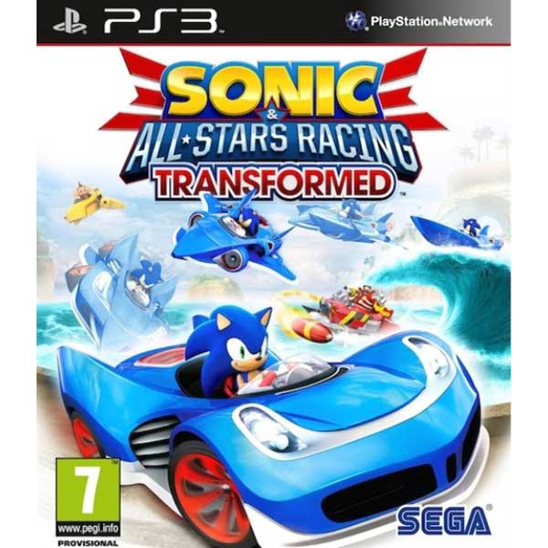 Sonic All Stars Racing Transformed - PS3 Game