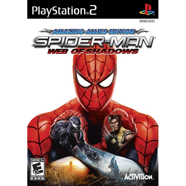 Spiderman Web Of Shadows Amazing Allies Edition - PS2 Used Game