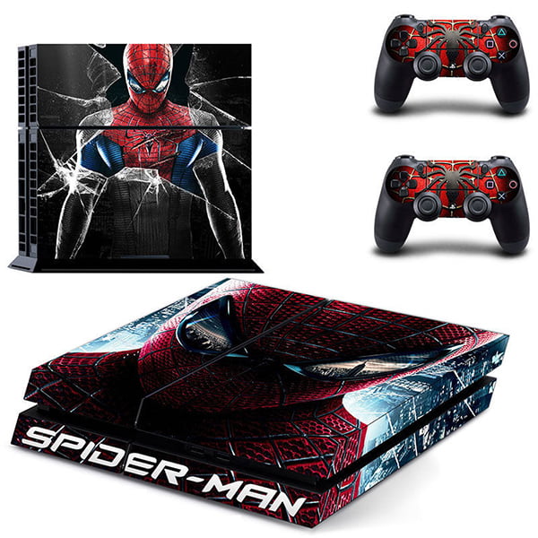 Sticker Skin Spiderman #3 Αυτοκόλλητο + 2 Controller Skin - PS4 Fat Console