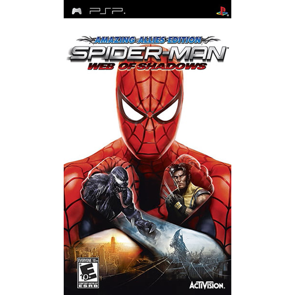 Spiderman Web Of Shadows - PSP Used Game