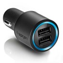 Spigen Compact Dual Car Charger P12Q/C Φορτιστής Αυτοκινήτου 