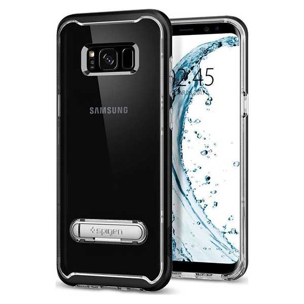 Spigen Crystal Hybrid Θήκη Black - Samsung Galaxy S8 Plus