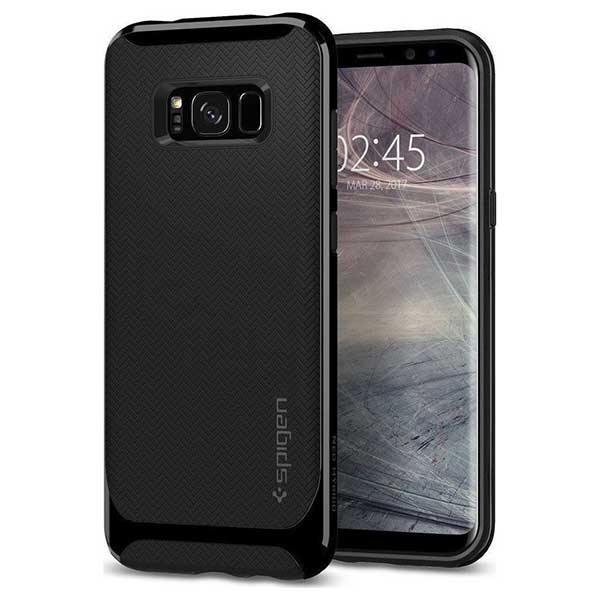 Spigen Neo Hybrid Θήκη Shiny Black - Samsung Galaxy S8 Plus