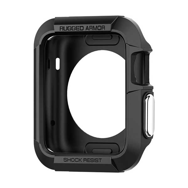 Spigen Rugded Armor Θήκη Black - Apple Watch 42mm
