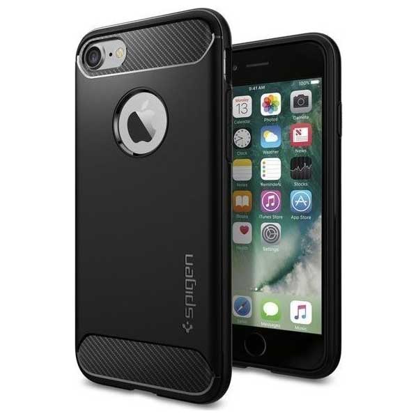 Spigen Rugged Armor Θήκη Black - iPhone 7