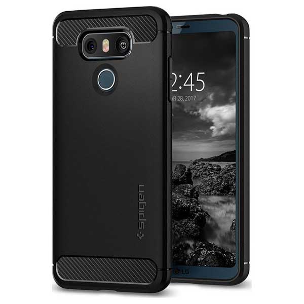 Spigen Rugged Armor Θήκη Black - LG G6