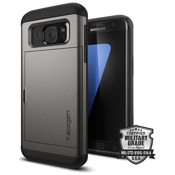 Spigen Slim Armor CS Θήκη Gunmetal - Samsung Galaxy S7 Edge