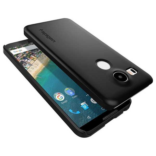 Spigen Thin Fit Θήκη Black -  LG Nexus 5X