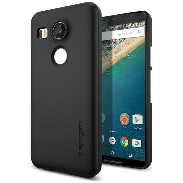 Spigen Thin Fit Θήκη Black -  LG Nexus 5X