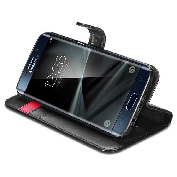 Spigen Wallet S Kickstand Cover Θήκη Black - Samsung Galaxy S7 Edge