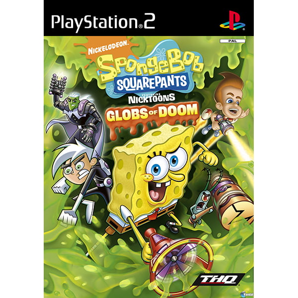Spongebob Squarepants Featuring Nicktoons Globs Of Doom - PS2 Used Game
