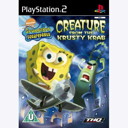 Spongebob Squarepants Creature From The Krusty Krab - PS2 Used Game