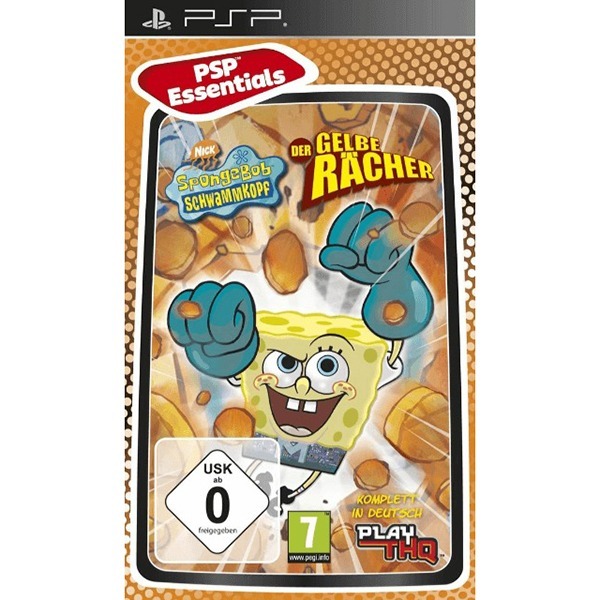 Spongebob Squarepants: The Yellow Avenger Essentials - PSP Used Game
