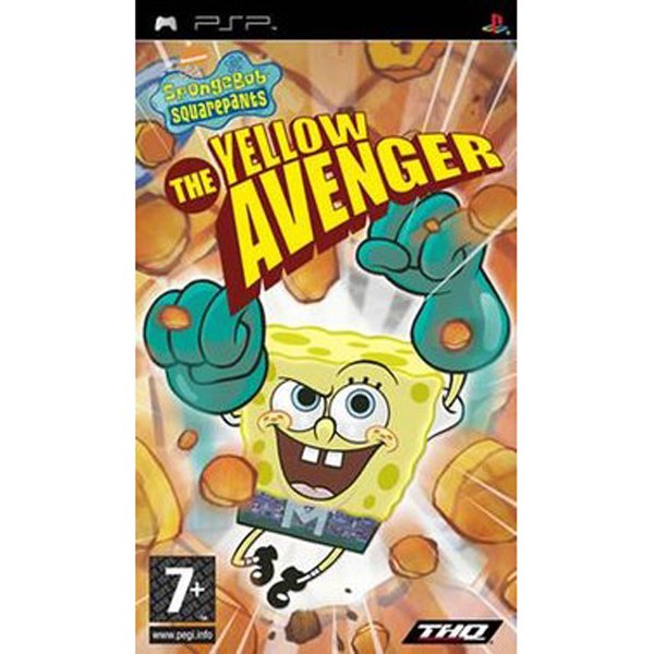 Spongebob Squarepants: The Yellow Avenger - PSP Game