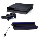 Vertical Stand USB Hub & Blue Light Βάση OEM - PS4 Fat Console