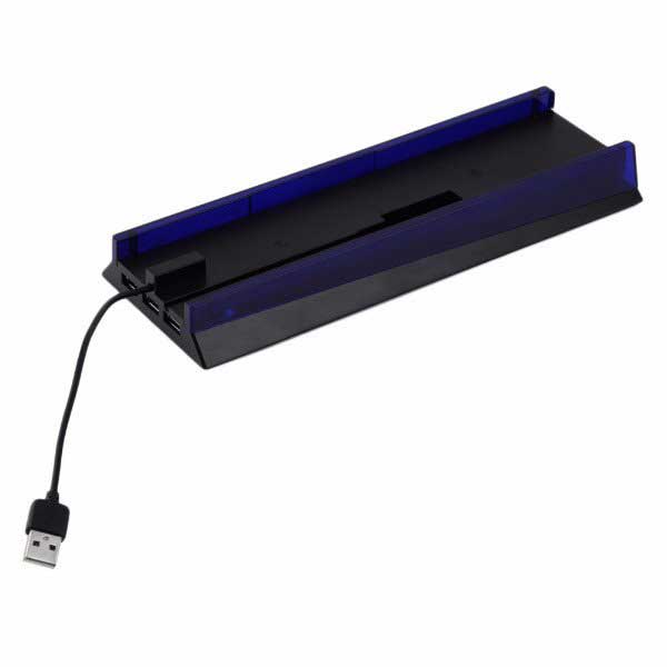 Vertical Stand USB Hub & Blue Light Βάση OEM - PS4 Fat Console