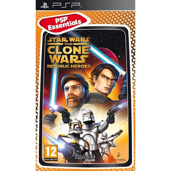 Star Wars The Clone Wars Republic Heroes Essentials - PSP Used Game