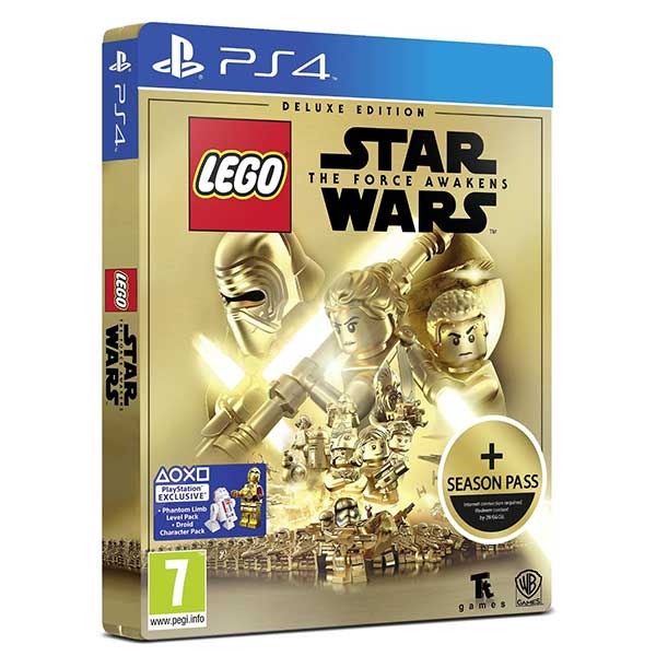 Lego Star Wars The Force Awakens Deluxe Steelbook Edition With Season Pass - PS4 Game Lego Star Wars The Force Awakens Deluxe Steelbook Edition With Season Pass - PS4 Game