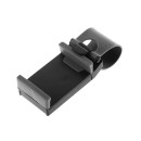 Car Stand Steering Phone Mount Holder Black Βάση Στήριξης Κινητού Στο Τιμόνι