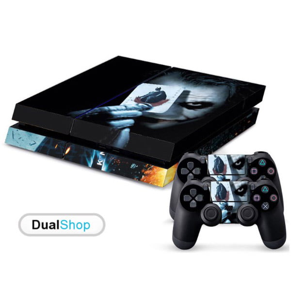 Sticker Skin Joker #2 Αυτοκόλλητο + 2 Controller Skin - PS4 Fat Console