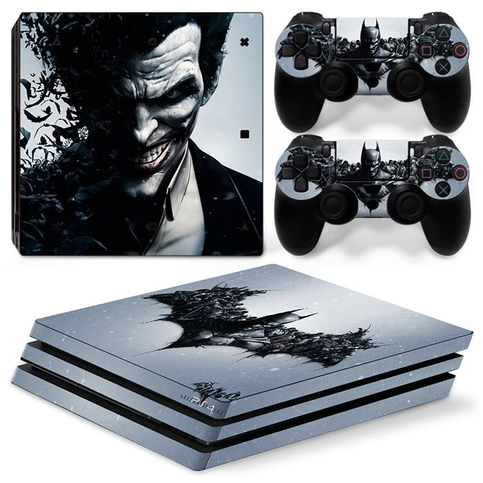 Sticker Skin Batman Αυτοκόλλητο + 2 Controller Sticker - PS4 Pro Console