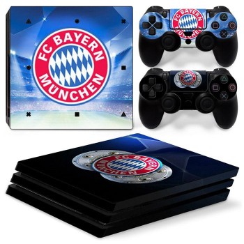 Sticker Skin Bayern Munich Αυτοκόλλητο + 2 Controller Sticker - PS4 Pro Console