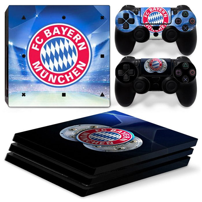 Sticker Skin Bayern Munich Αυτοκόλλητο + 2 Controller Sticker - PS4 Pro Console