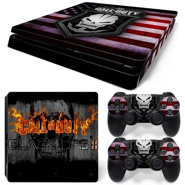 Sticker Skin Call Of Duty Black Ops II Αυτοκόλλητο + 2 Controller Sticker - PS4 Slim Console