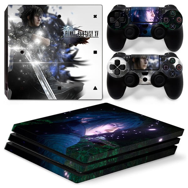 Sticker Skin Final Fantasy Αυτοκόλλητο + 2 Controller Sticker - PS4 Pro Console