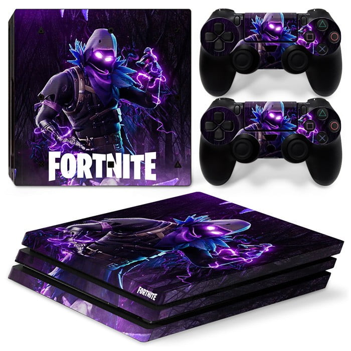 Sticker Skin Fortnite #2 Αυτοκόλλητο + 2 Controller Sticker - PS4 Pro Console