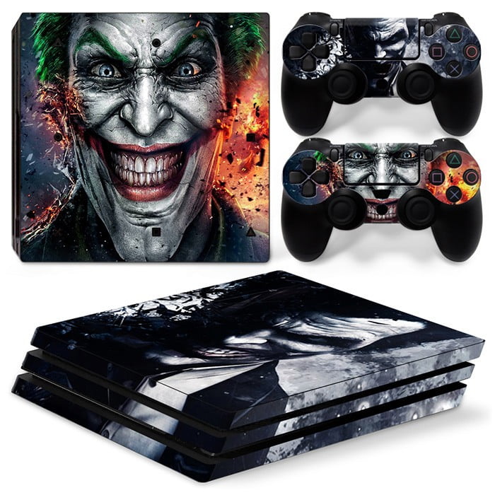Sticker Skin Joker Αυτοκόλλητο + 2 Controller Sticker - PS4 Pro Console