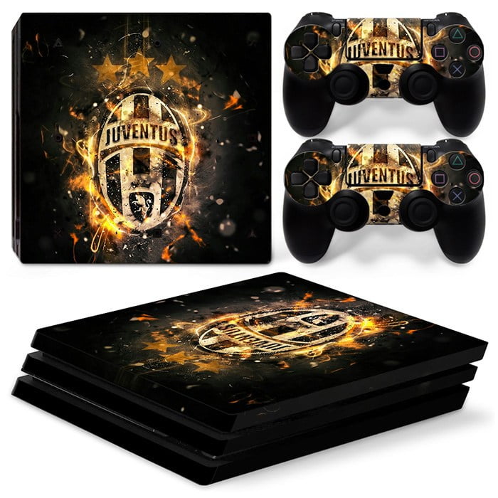 Sticker Skin Juventus Αυτοκόλλητο + 2 Controller Sticker - PS4 Pro Console