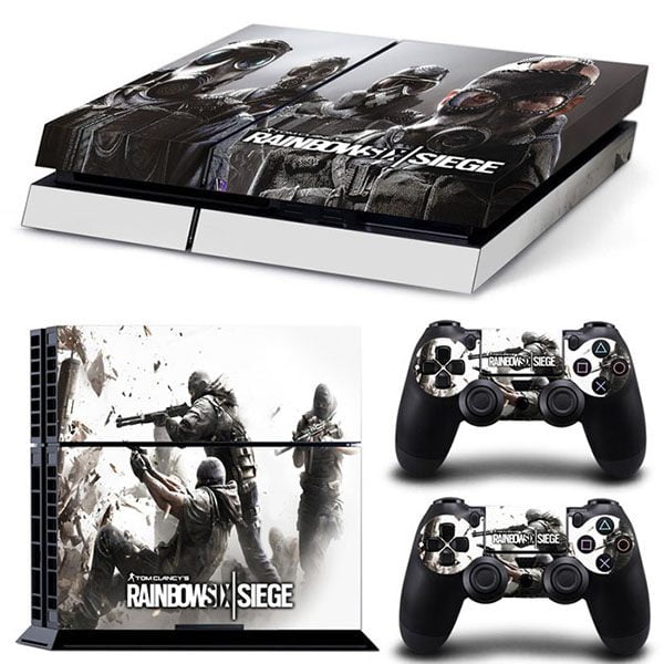 Sticker Skin Rainbow Six Siege Αυτοκόλλητο + 2 Controller Skin - PS4 Fat Console