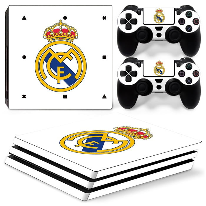 Sticker Skin Real Madrid Αυτοκόλλητο + 2 Controller Sticker - PS4 Pro Console