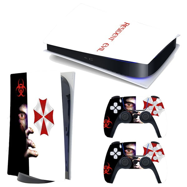 Sticker Skin Resident Evil Αυτοκόλλητο + 2 Controller Sticker - PS5 Disk Edition