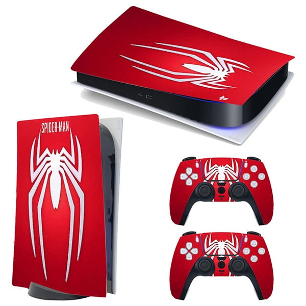 Sticker Skin Spiderman Αυτοκόλλητο + 2 Controller Sticker - PS5 Disk Edition