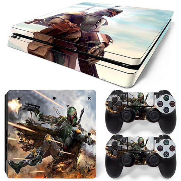 Sticker Skin War Αυτοκόλλητο + 2 Controller Sticker - PS4 Slim Console