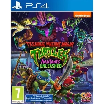 Teenage Mutant Ninja Turtles Mutants Unleashed - PS4 Game Teenage Mutant Ninja Turtles Mutants Unleashed - PS4 Game