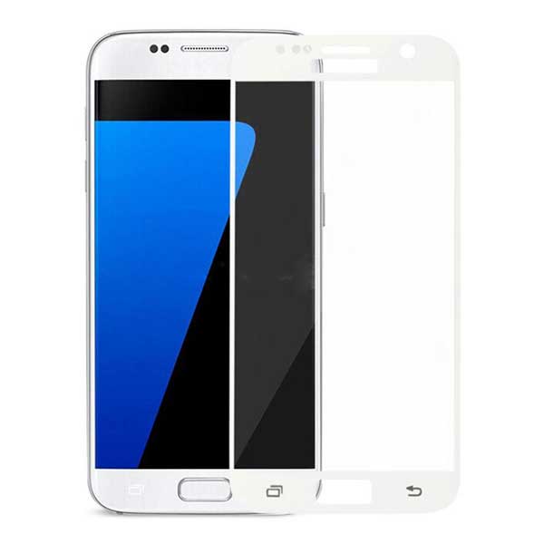 Tempered Glass WK S7 White 3D Curved Edge & TPU Case WTP002