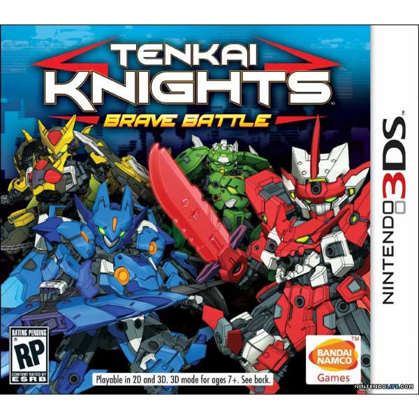Tenkai Knights Brave Battle - Nintendo 3DS Game