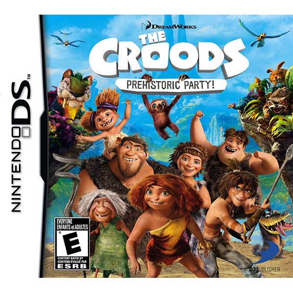 The Croods Prehistoric Party - Nintendo DS Game