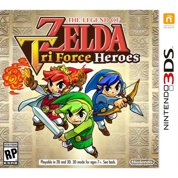 The Legend Of Zelda Tri Force Heroes - Nintendo 3DS Game