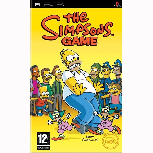 The Simpsons Game (Χωρίς Κουτί) - PSP Used Game