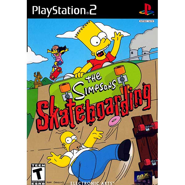 The Simpsons Skateboarding - PS2 Game