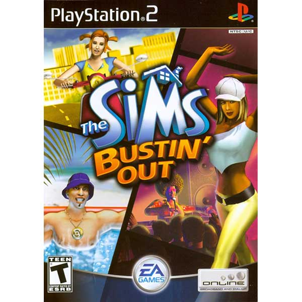 The Sims Bustin Out - PS2 Used Game