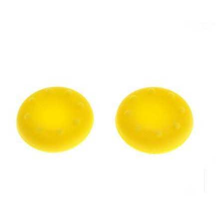 Analog Controller Thumb Stick Silicone Grip Cap Cover 2X Yellow - PS4 / PS3 / PS2 / XBOX 360 / XBOX One