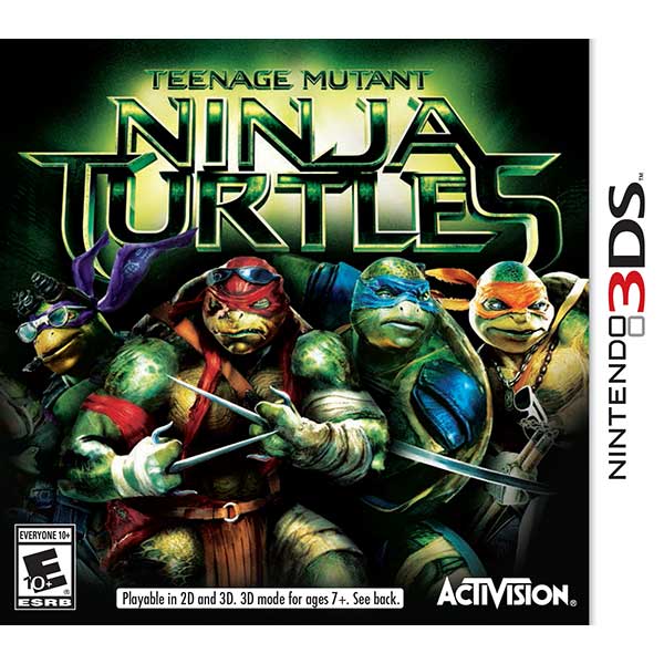 Teenage Mutant Ninja Turtles - Nintendo 3DS Game